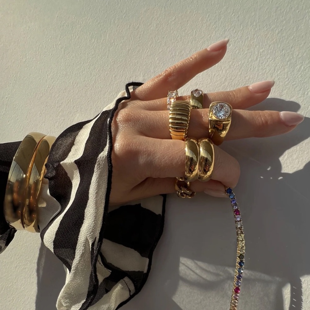 Second Wind The Selma Ring - Gold - image 3